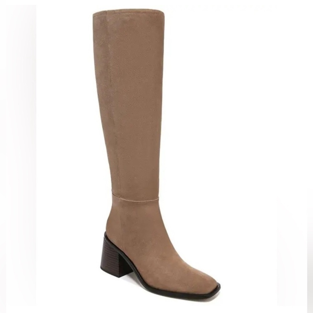 Sam Edelman Wade knee-high boots in warm sand suede Women’s Size 9.5